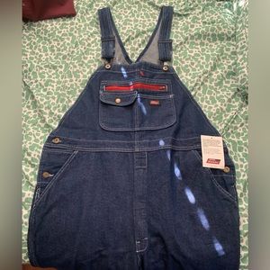 Dickies Dark Blue Denim Overalls